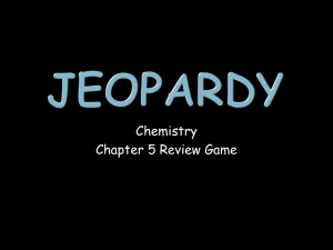 Jeopardy - Central Lyon CSD