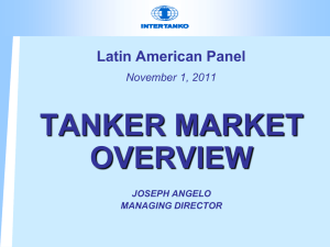 Tanker Demand Middle East oil production