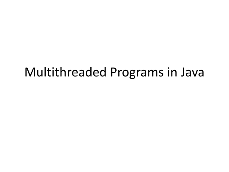 Java 8 Multithreaded Example