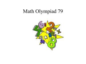 Math Olympiad 79