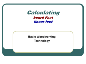 Board Feet & Linear Feet Calculation: Woodworking Basics