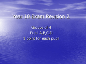 Year 10 Maths Exam Revision: Algebra, Geometry, Statistics