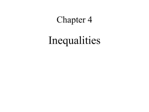 Inequalities: Solving & Graphing - High School Math