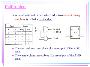 Half-Adder and Full-Adder Circuits Explained
