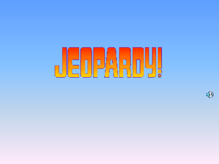 jeopardy