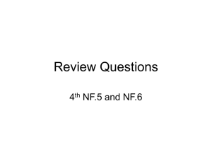 Review Questions for PPT