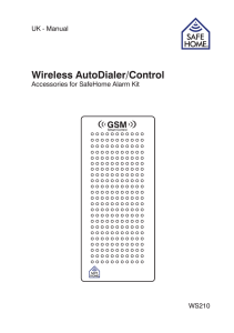 Styring – GSM Dialer