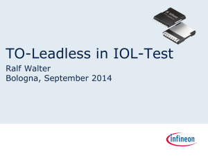 TO-Leadless IOL Test: Power MOSFET Reliability