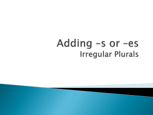 Plural