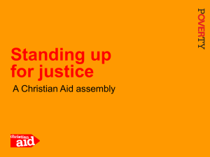 Presentation: Standing up for justice - Learn