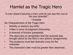 Hamlet as Tragic Hero: Characteristics & Analysis