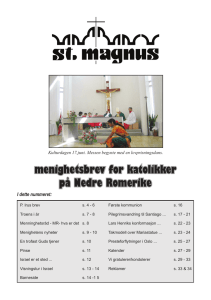 St. Magnus Menighetsbrev: Tro, Arrangementer og Fellesskap