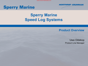 Remote CDU - Sperry Marine
