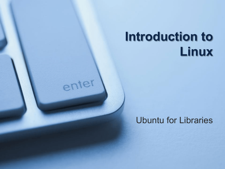 Iginition Linux 01_Introduction to Linux