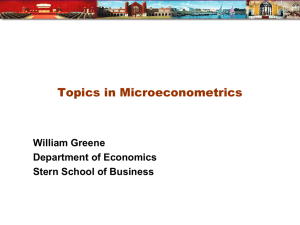 Descriptive Statistics and Linear Regression