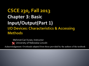 Chapter 3 - part 1 - University of Nebraska–Lincoln
