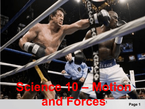 introduction to motion