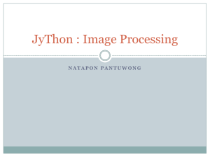 JyThon : Image Processing
