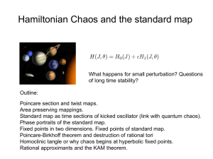 which point does X map to?