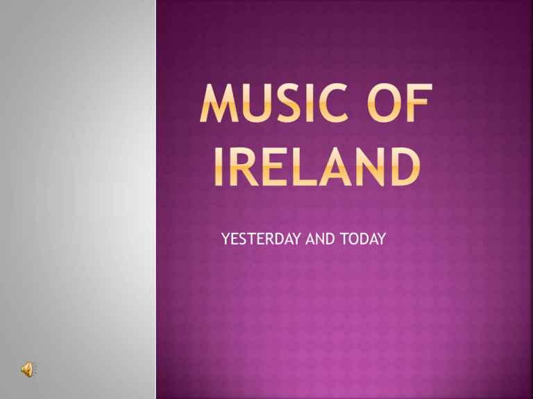 Music of ireland