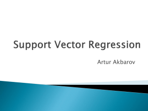 Support Vector Regression