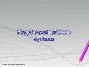Descriptive Geometry: Representation Systems & Projections