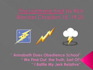 The Lightning Thief Chapters 18-20 Summary & Analysis