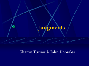 Understanding Legal Judgments: A Comprehensive Guide