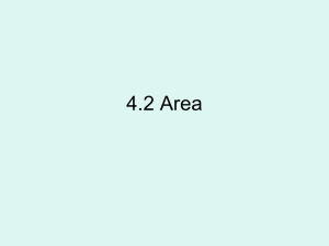4-2 Area Notes