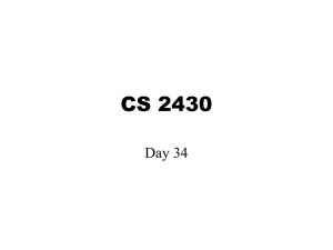 CS 2430 Day 3