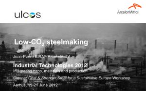 Cleaner Coal and Steel for a Sustainable Europe