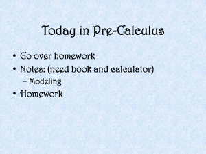 Today in Pre