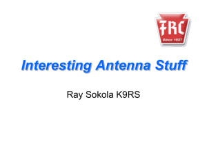 Interesting Antenna Designs & Technologies