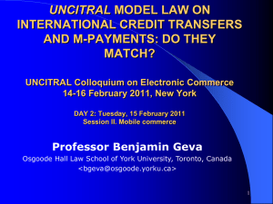 Retail Payment Mechanisms