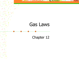 Gas Laws
