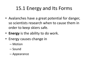 Energy and Its Forms: Kinetic & Potential Energy Explained