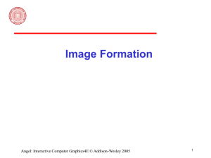 Image Formation