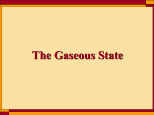 The Gaseous State