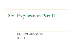 Soil Exploration Part II