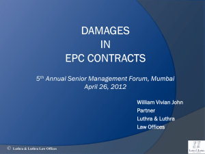 LIQUIDATED Damages