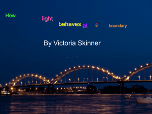 Light Behavior at Boundaries: Reflection & Refraction