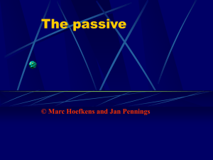 The passive