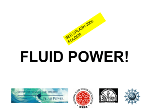 FLUID POWER!