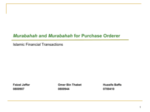 Murabahah & MPO: Islamic Finance Contracts Explained