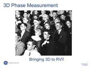 3D Phase Measurement