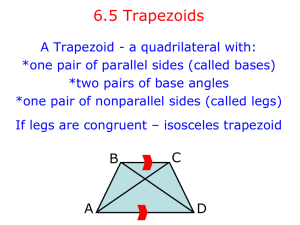 6.5 Trapezoids