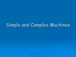 Simple & Complex Machines: Presentation for Kids