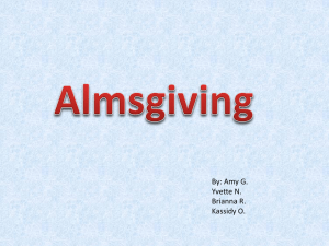 Almsgiving: Definition, Examples, and Benefits