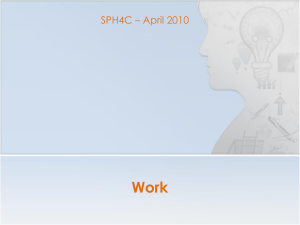 Work in Physics: Definition, Formula & Examples