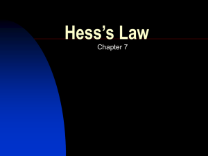 Hess`s Law